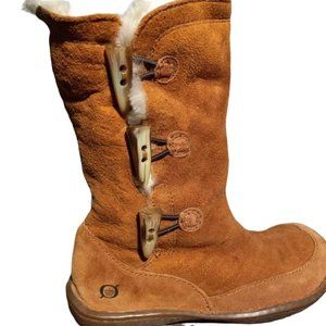 Sold - Born Boots - Size 6.5 - Faux Fur - Good Condition